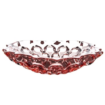 Cristal Bohemia - Platou intins 35 cm Zefir roz