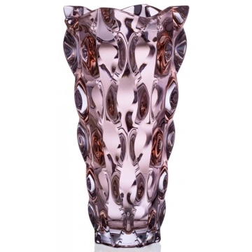 Cristal Bohemia - Vaza Zefir roz - Img 2