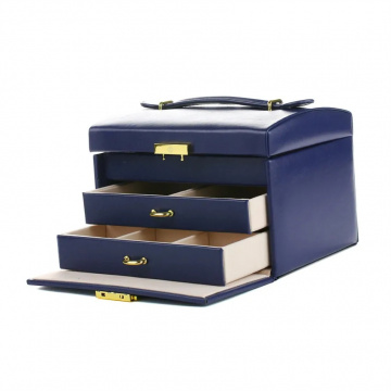 Cutie de bijuterii MyBeautyCollection Bleumarin
