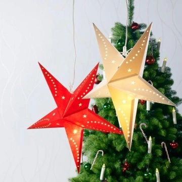 Lampion Stea cu LED-uri 45 cm