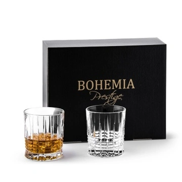 Bohemia Prestige - Set 6 pahare de whisky Felix din Cristal 300 ml
