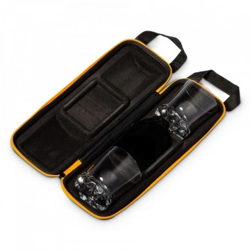 Set 2 pahare de whisky si pietre de racire in carcasa Elegance - Img 3
