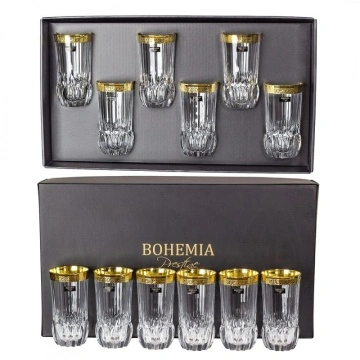 Bohemia Prestige - Pahare de apa / Long Drink Agape din Cristal 400 ml