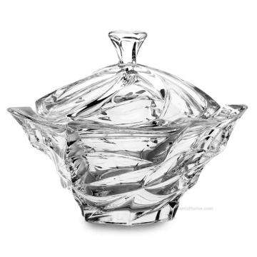 Cristal Bohemia - Caseta cu capac Elisee 21 cm