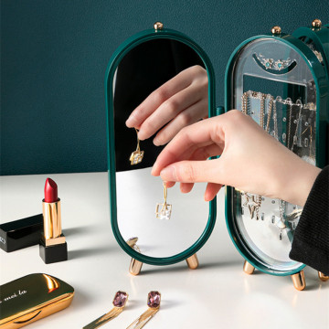 Cutie de bijuterii pliabila MyBeautyPanel verde