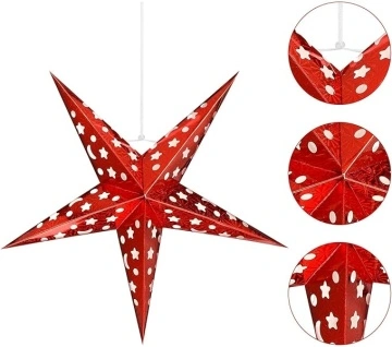 Lampion Stea cu LED-uri 45 cm - Img 4