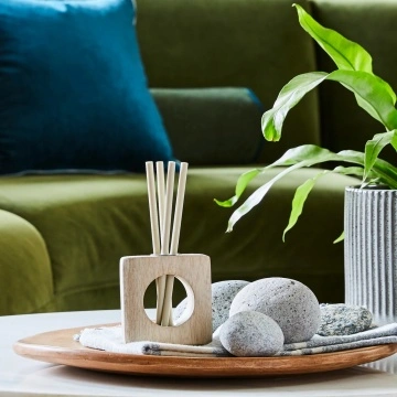 Odorizant de camera decorativ cu Betisoare Parfumate Aroma Lavanda 7 cm - Img 3