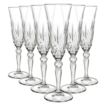 Pahare de sampanie La Scala din cristal 160 ml - Img 2