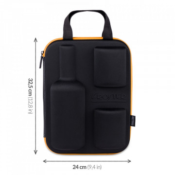 Set doua pahare Moods de Whisky cu loc pentru sticla de Whisky in carcasa Elegance