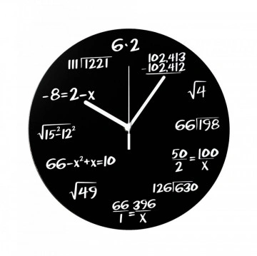 Ceas de perete Matematica