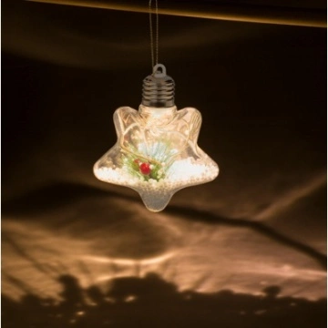 Glob de Zapada cu LED - Decor Pentru Brad Craciun - Stea