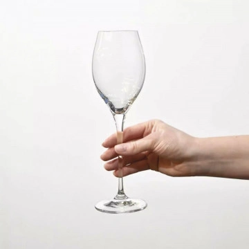 Set de 2 pahare de prosecco sau sampanie cu loc pentru sticla de sampanie in carcasa Elegance - Img 6