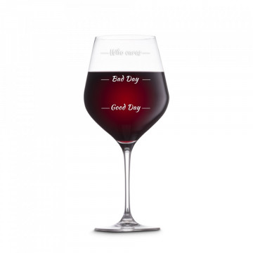 Set de pahar urias Moods pentru vin si pahar Moods de whisky in carcasa Elegance