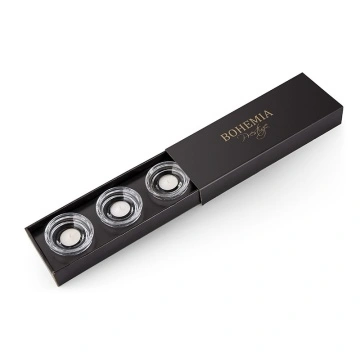 Bohemia Prestige - Set 3 Sfesnice din Cristal 9 cm - Img 4