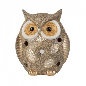 Bufnita decorativa si suport de lumanari 18cm