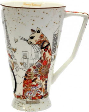 Cana ceai City Cats pisica 500 ml