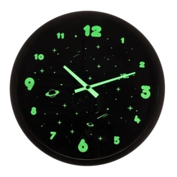 Ceas de Perete Fosforescent Spatial