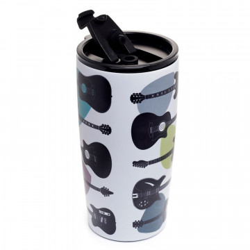 Pahar cu pereti dubli Termos Chitara 550 ml - pentru bauturi calde sau reci