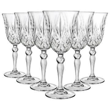 Pahare de vin rosu La Scala din Cristal 280 ml - Img 4