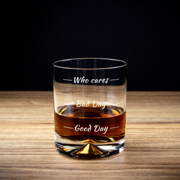 Set de pahar urias Moods pentru vin si pahar Moods de whisky in carcasa Elegance
