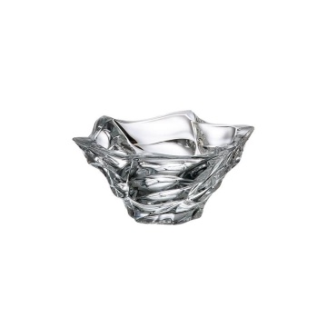 Cristal Bohemia - Bol Elisee alb 21 cm