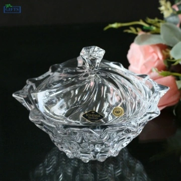 Cristal Bohemia - Caseta Zefir alb - Img 3