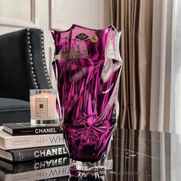 Cristal Bohemia - Vaza pentru flori colectia Elisee amethist