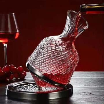 Decantor rotativ pentru bauturi