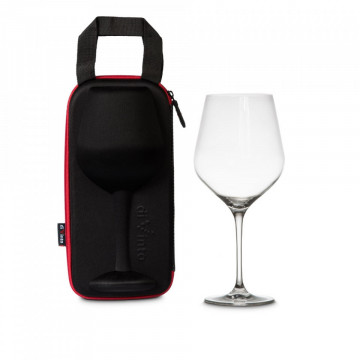Pahar urias de vin in carcasa Elegance
