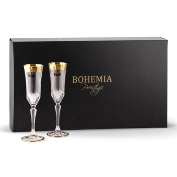 Bohemia Prestige - Pahare de sampanie Agape din Cristal 180 ml