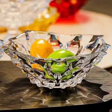 Cristal Bohemia - Platou 21 cm Zefir alb