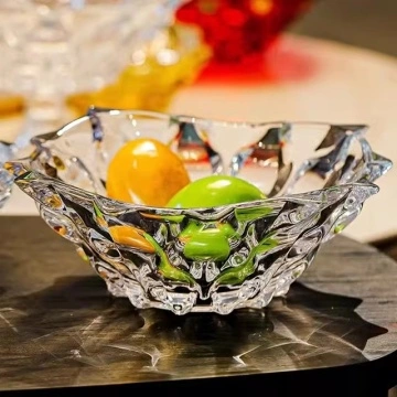 Cristal Bohemia - Platou 21 cm Zefir alb