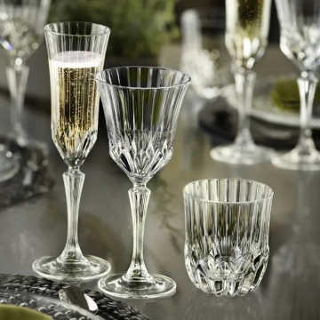Pahare de vin alb Agape din Cristal 220 ml - Img 4