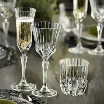 Pahare de vin alb Agape din Cristal 220 ml - Img 4