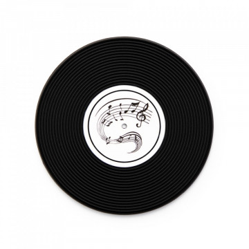 Set de suporturi pentru pahare discuri de vinil