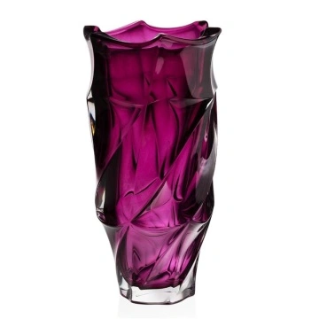 Cristal Bohemia - Vaza pentru flori colectia Elisee amethist - Img 2