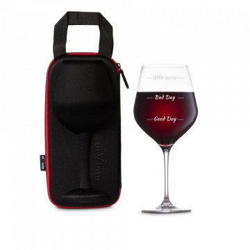 Pahar urias Moods de vin in carcasa Elegance