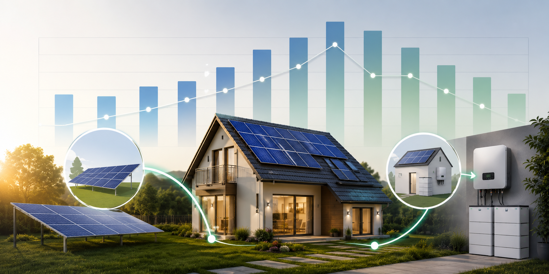 Ghid în alegerea unui sistem fotovoltaic potrivit casei tale