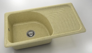 Chiuveta FAT cu blat dreapta 90 x 49 x 21 Granixit - Img 8