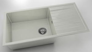Chiuveta FAT cu blat stang/drept 95x49x21 Marmura compozita - Img 19