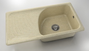 Chiuveta FAT cu blat stanga 90 x 49 x 21 Granixit