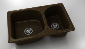 Chiuveta FAT cu doua cuve 80 X 49 X 21 Granixit - Img 29