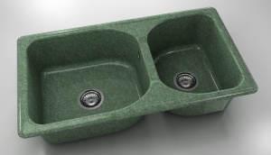 Chiuveta FAT cu doua cuve 90 X 49 X 21 Granixit - Img 17