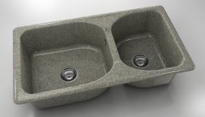 Chiuveta FAT cu doua cuve 90 X 49 X 21 Granixit - Img 37