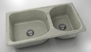 Chiuveta FAT cu doua cuve 90 X 49 X 21 Granixit - Img 48