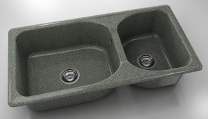 Chiuveta FAT cu doua cuve 95 X 49 X 2 Granixit - Img 42