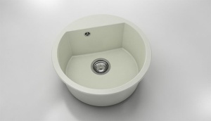 Chiuveta FAT rotunda Ø 51 cm Marmura compozita - Img 19