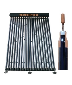 Panou solar cu 20 tuburi vidate Westech Solar HY - H58