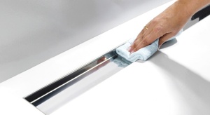 Canal dus TECEdrainline 800 mm drept, cu flansa si banda de etansare Seal System - Img 2