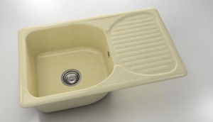 Chiuveta FAT cu blat dreapta/stanga 80 x 49 x 21 Granixit - Img 34